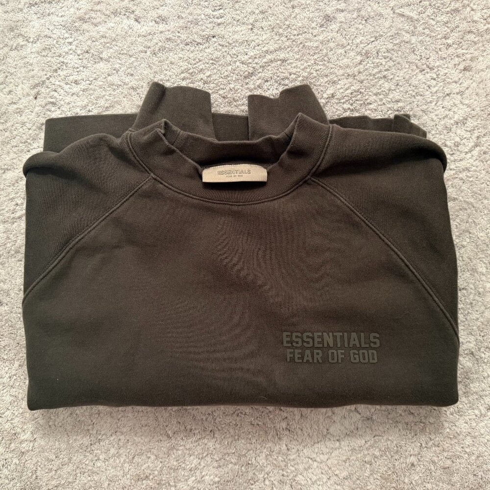 Fear of God Essentials Mens Crewneck Jumper